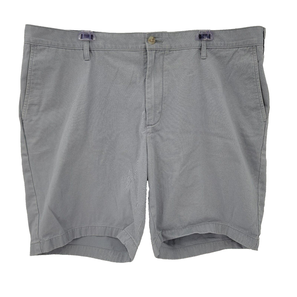 Nautica Men's 44W The Deck Short Classic Fit Golf Nautical Preppy Blue Grey